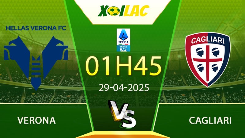 Soi kèo Verona vs Cagliari